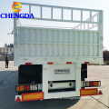 Bulk Cargo 40ton 3 Axle Fence Semi Trailer